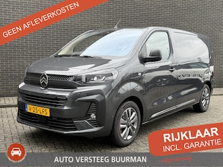 Citroën Jumpy 75 kWh 136PK L2 Automaat Long range, Navigatie, Achteruitrijcamera, Keyless, Parkeersensoren, Apple Carplay, Android Auto