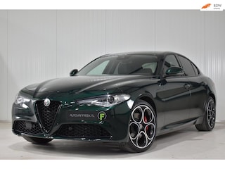 Alfa Romeo Giulia 2.0 Turbo 200PK Sprint Evo | 1E EIG | DEALER ONDERHOUDEN | ADAPTIEVE CRUISE | NAVI | CARPLAY | VERDE VISCONTTI