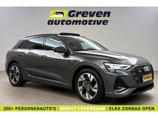 Audi e-Tron 55 Quattro S-line 408PK 95 kWh | SOH 86% | Snelladen | Pano | Memory | Sfeer | 360° | Trekh. | Virtual | Carplay | NAP