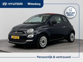 Fiat 500 1.0 Hybrid Lounge | Cabrio | Navigatie | Lichtmetalen velgen |