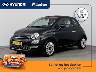 Fiat 500 1.0 Hybrid Lounge | Cabrio | Navigatie | Lichtmetalen velgen |