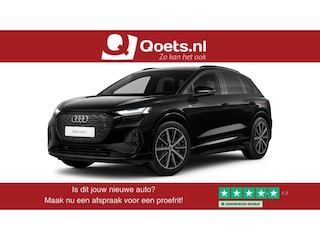 Audi Q4 40 S edition 77 kWh Trekhaak - Panoramadak - Parkeerhulp voor/achter - Stoelverwarming - Audi sound system - Sportstoelen - Lichtpakket - Privacy glas - Verwarmbare voorruit - Optiekpakket zwart -