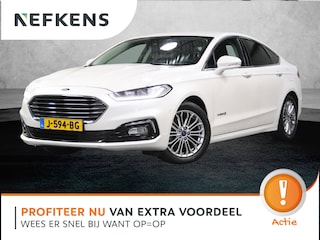 Ford Mondeo 188PK Hybride Titanium | 1ste eigenaar | LEER | Camera | Dodehoekdetectie | Electrische stoelen | Navigatie | AUTOMAAT |  Stoel/stuur/verwarmd/verkoeld | Adaptive Cruise Control | Isofix | Privacy Glass |