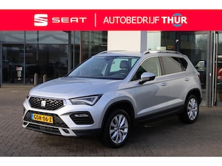 Seat Ateca 1.5 TSI Style Business Intense 110KW/150PK DSG, wegklapbare trekhaak, leder alcantara, achteruitrijcamera, stoel en stuurwielverwarming, acc, adaptieve cruise control, digital cockpit, privacy glas, chroom pakket