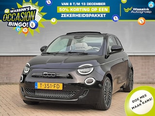 Fiat 500 Cabriolet 42kWh La Prima by Bocelli | EV | full options | all season banden