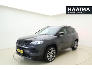 Jeep Compass 1.5T e-Hybrid S | Automaat | Rondomzicht Camera | Lederen bekleding | Stoel & Stuurverwarming | Lichtmetalen velgen | Keyless | Climate control