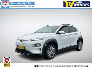 Hyundai Kona EV Premium 64kWh 3-Fase | SOH 100% | Leer | Navi