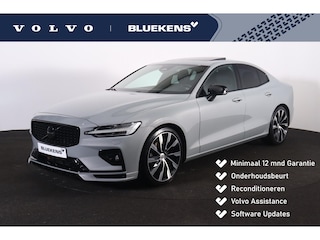 Volvo S60 B4 Plus Dark - Panorama/schuifdak - IntelliSafe Assist - Harman/Kardon audio - Adaptieve LED koplampen - Parkeercamera achter - Verwarmde voorstoelen, stuur & achterbank - Parkeersensoren voor & achter - Elektr. bedienb. voorstoelen met geheugen - Standkachel - Elektr. inklapbare trekhaak - 20' LMV