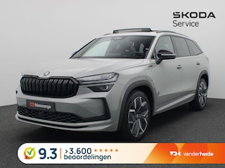 Skoda Kodiaq 1.5 TSI PHEV Sportline Business 204PK DSG matrix led, trekhaak, Canton sound, adaptive cruise, side assist, schuif-kanteldak, stoelverwarming voor & achter, stuurwielverwarming, keyless, alarm, 20" lichtmetaal