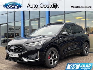 Ford Kuga 2.5 PHEV ST-Line X 243PK Elek. Trekhaak Panodak AGR Stoelen Adaptieve Cruise 2100KG Trekgewicht Winterpack Camera Blind-Spot Navi Climate B&O *Full Options*
