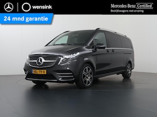 Mercedes-Benz V-klasse 300d | XL L3 | DUBBEL CABINE | AVANTGARDE | AMG | LUCHTVERING | BURMESTER | 360 CAMERA | LEREN BEKLEDING | CLIMATE CONTROL | ADAPTIEVE CRUISE | 2500 KG TREKHAAK | MEMORY SEATS | CARPLAY EN ANDROID AUTO