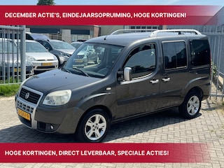 Fiat Doblò 1.4 Malibu 5 persoons! NL AUTO NAP! Airco l PDC l 2 x schuifdeur l Elek pakket! TOPSTAAT l Goed onderhouden!