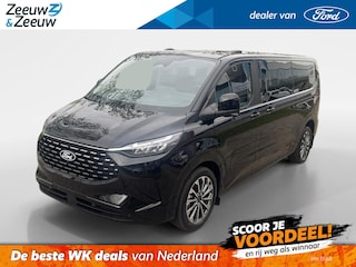 Ford Tourneo Custom 340 2.5 PHEV L2H1 Titanium X 8 persoons | Elektr. bedienbare AGR Stoelen met lederen bekleding | B&O Audio | Navigatie | Panoramadak | Trekhaak | Achterklep (TE BESTELLEN)