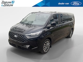 Ford Tourneo Custom 340 2.5 PHEV L2H1 Titanium X 8 persoons | Elektr. bedienbare AGR Stoelen met lederen bekleding | B&O Audio | Navigatie | Panoramadak | Trekhaak | Achterklep (TE BESTELLEN)