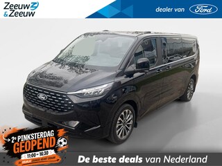 Ford Tourneo Custom 340 2.5 PHEV L2H1 Titanium X 8 persoons | Elektr. bedienbare AGR Stoelen met lederen bekleding | B&O Audio | Navigatie | Panoramadak | Trekhaak | Achterklep (TE BESTELLEN)