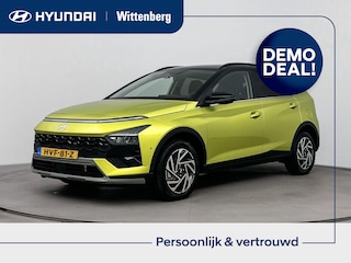 Hyundai Bayon 1.0 T-GDI Premium | Climate control | Verwarmbare stoelen en stuur | Privacy glass | Navigatie