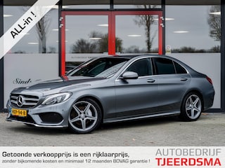 Mercedes-Benz C-klasse 160 Premium Plus AMG | Camera | Stoelverwarming | Navigatie | Cruise Control | Metallic Lak | PDC | High Performance Matrix LED | Sport Stoelen | Metallic Lak | Tempomat | Lederen Stuurwiel |