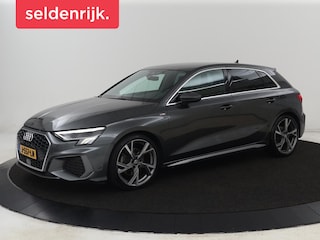 Audi A3 35 TFSI S edition | Stoelverwarming | Carplay | Navigatie | Half leder | Sportstoelen | Full LED | Audi Sound | Virtual Cockpit | Climate control | Parkeerhulp | DAB | Bluetooth | S Line