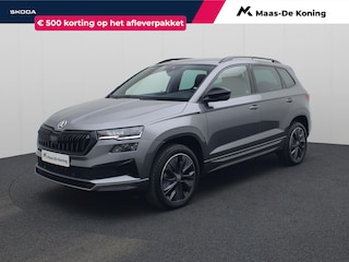 Skoda Karoq 1.5TSI/150PK ACT Sportline DSG · Navigatie · Trekhaak · Apple/Android Car Play · Camera · Einde garantie 11-03-2029 of 60000km.