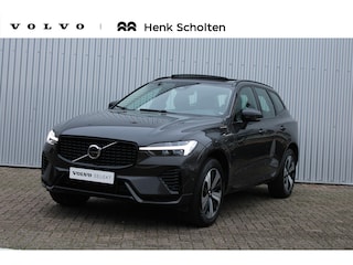 Volvo XC60 T6 Plug-in hybrid AWD Plus Dark | Verwarmde Voorstoelen, Stuurwiel en Achterbank | Panoramadak met Schuif-/Kantelfunctie | Semi- Elektrische Trekhaak | 360-Camera | Adaptieve Cruise Control | Draadloze Telefoonlader
