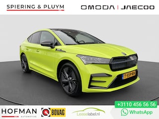 Skoda Enyaq Coupé iV 80 RS | PANO | HUD | Dhoek | Stuur-Stoelverw | Keyless