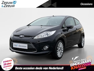 Ford Fiesta 1.25 Titanium | Airco | Cruise control | Voorruitverwarming | buitenspiegels elektrisch inklapbaar | Parkeersensor achter |