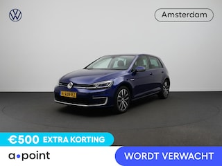 Volkswagen Golf E-DITION 136 pk | Navigatie | Warmtepomp | Parkeersensoren | Autom. airco | Stoelverwarming | Voll. digitaal instrumentenpaneel |