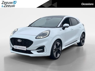 Ford Puma ST-line X | Automaat | Panorama dak | Navigatie | Apple carplay & Android auto | Adaptief cruise control | Dodehoek detectie | Parkeersensoren voor en achter | Achteruitrijcamera | 19" lichtmetalen velgen |