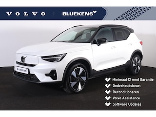 Volvo XC40 Recharge Twin Ultimate 82 kWh - Panorama/schuifdak - IntelliSafe Assist & Surround - 360º Camera - Harman/Kardon audio - Verwarmde voorstoelen & stuur - Parkeersensoren voor & achter - Elektr. bedienb. voorstoelen met geheugen links - Draadloze tel. lader - Extra getint glas - Warmtepomp - 19' LMV