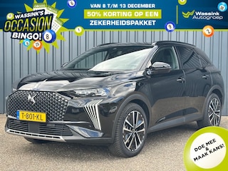 DS 7 1.6 E-TENSE 225pk Aut Rivoli I All Seasons | Elektrische Achterklep I Lederen Elektrische Stoelen I Stoel/voorruit verwarming I NL Auto