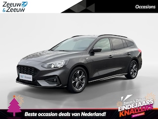 Ford Focus Wagon 1.0 EcoBoost ST Line Business | Zeer nette auto | Navigatie | Apple carplay & Android auto | Parkeersensoren voor en achter | Cruise control | Winter pack | 17" lichtmetalen velgen | Privacy glas |