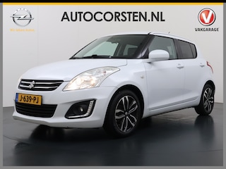 Suzuki Swift 1.2I-94pk Leer Alcantara Navi Lmv Airco Cruise Control Bluetooth Pdc Edition 5Drs Apps Google Privacy Glas 1/2  Isofix Keurig garage-onderhouden 30 euro p/m belasting EURO6