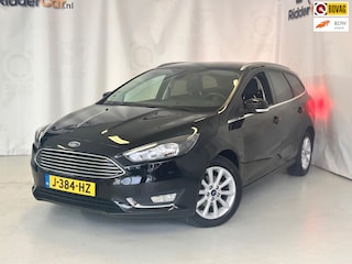 Ford Focus Wagon 1.0 Titanium|CRUISE|STUURVERW|PARK SENS|NAVI|TREKHAAK|AIRCO|