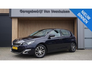 Peugeot 308 1.2 131pk 5Drs PureTech Allure *LEES TEKST*  LED Navi Clima Trekhaak 16inch LM *NL auto* Dark Blue Metallic