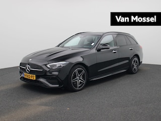 Mercedes-Benz C-klasse Estate 300 e AMG Line | NIGHT PAKKET | PANORAMA-SCHUIF-KANTELDAK | STOELMEMORY | KEYLESS ENTRY | APPLE CARPLAY | SFEERVERLICHTING | ACHTERUITRIJCAMERA | STOELVERWARMING | SOUNDSYSTEM |