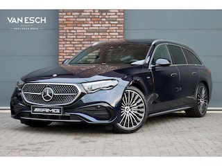 Mercedes-Benz Estate 300 e Premium+ AMG Line | Airmatic | Hyperscreen | Distronic+ | Memory | Massage | Burmester | Stoelventilatie | 3D-Display | HUD | Verwarmd Stuurwiel | Trekhaak | Digital Light |