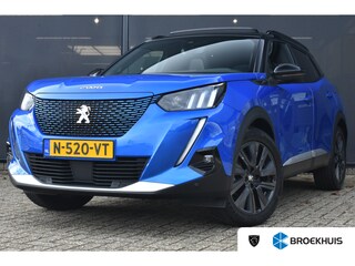 Peugeot 2008 EV GT Pack 50 kWh 3 Fase | Schuif-/Kanteldak | Alcantara | Stoelverwarming | Adaptive Cruise | Dodehoek-Detectie | Achteruitrijcamera | !!