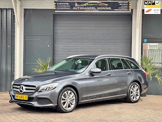 Mercedes-Benz C-klasse Estate 350 e Lease Edition|XENON|NAVI|LUCHTVER|CAMERA|PSENSOR|HALFLEDER|STOELVERW