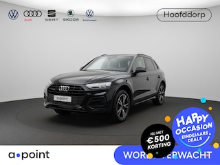 Audi Q5 50 TFSI e Advanced edition 299 pk S-tronic | Verlengde garantie | Navigatie | Trekhaak (wegklapbaar) | Parkeersensoren | Stoelverwarming v/a | S-line interieur |