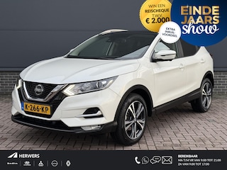 Nissan Qashqai 1.3 DIG-T N-Connecta / Dealer Onderhouden / Trekhaak / 1500KG Trekgewicht / Panorama / 360º Camera / Stoel Verwarming / Keyless / Apple Carplay /