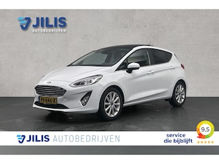 Ford Fiesta 1.0 EcoBoost Titanium | Panoramadak | Trekhaak | Camera | 4-seizoensbanden
