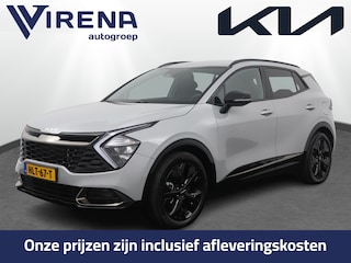 Kia Sportage 1.6 T-GDi Plug-in Hybrid AWD Dark Edition Automaat - Elektrisch instelbare voorstoelen - Stoelverwarming - Lederenbekleding - Navigatie - Fabrieksgarantie tot 04-2032 of 150.000 km