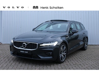 Volvo V60 2.0 T4 R-Design | Panoramadak | Semi elektrische trekhaak | Adaptieve cruise control | Standkachel | Stoelverwarming | Stuurwielverwarming | Apple Carplay | Android Auto | Bestuurdersstoel met geheugenfunctie