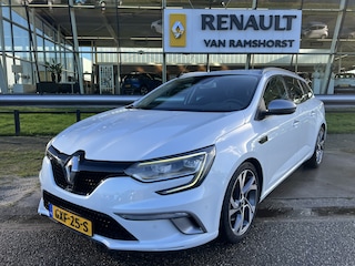 Renault Mégane Estate 1.6 TCe GT 205 PK / Dealer onderhouden / 4Control / Trekhaak afneembaar / Stoelverw. / Head-up display / DAB /