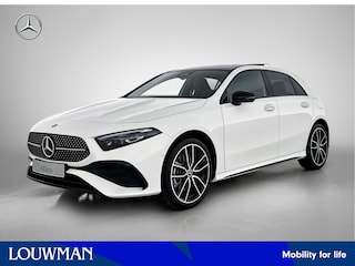 Mercedes-Benz A-klasse 250 e Business Solution AMG | AMG Line Plus pakket | Memorypakket voorstoelen | Panoramaschuifdak | Head-up display | 360° camera | Nightpakket | 19 inch AMG velgen | MULTIBEAM LED |