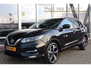 Nissan Qashqai 1.3 DIG-T 160PK AUTOMAAT TEKNA Panodak | Navi | NL-AUTO | 1e eigenaar | 360 Camera | Led | Cruise | 19 inch LM |