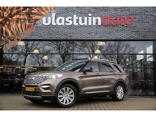 Ford Explorer 3.0 V6 EcoBoost PHEV Platinum 7p , Panoramadak, Trekhaak, B&O,