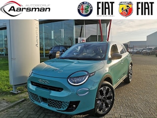 Fiat 600 1.2 Hybrid La Prima 136 PK | Full option | Camera | Adaptive cruise | Carplay | LED koplampen | Massagestoel | Lederen bekleding