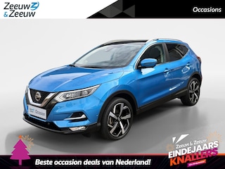 Nissan Qashqai 1.3 DIG-T Tekna | TREKHAAK | PANO | STOELVERWARMING | ELEKTR. STOEL | 1 JAAR GARANTIE