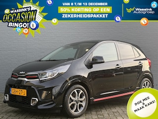 Kia Picanto 1.0 DPi 63pk 4-zits GT-Line | Navigatie | Cruise Control | Lederen Bekleding | Apple Carplay & Android Auto | Climate Control